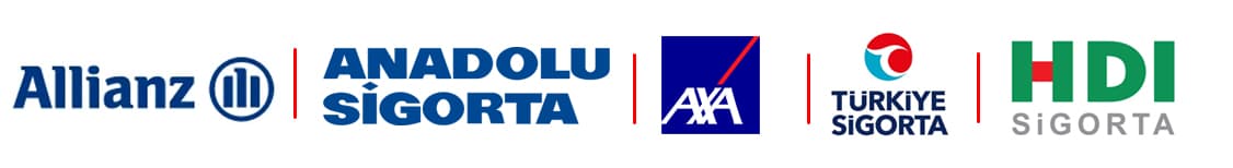 Allianz, Anadolu Sigorta, AXA, Türkiye Sigorta, HDI Sigorta